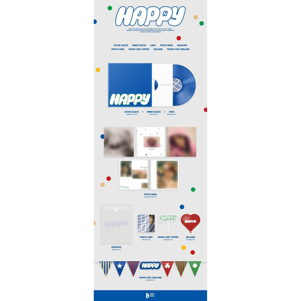 Jin (BTS) - Happy ( VINYL )