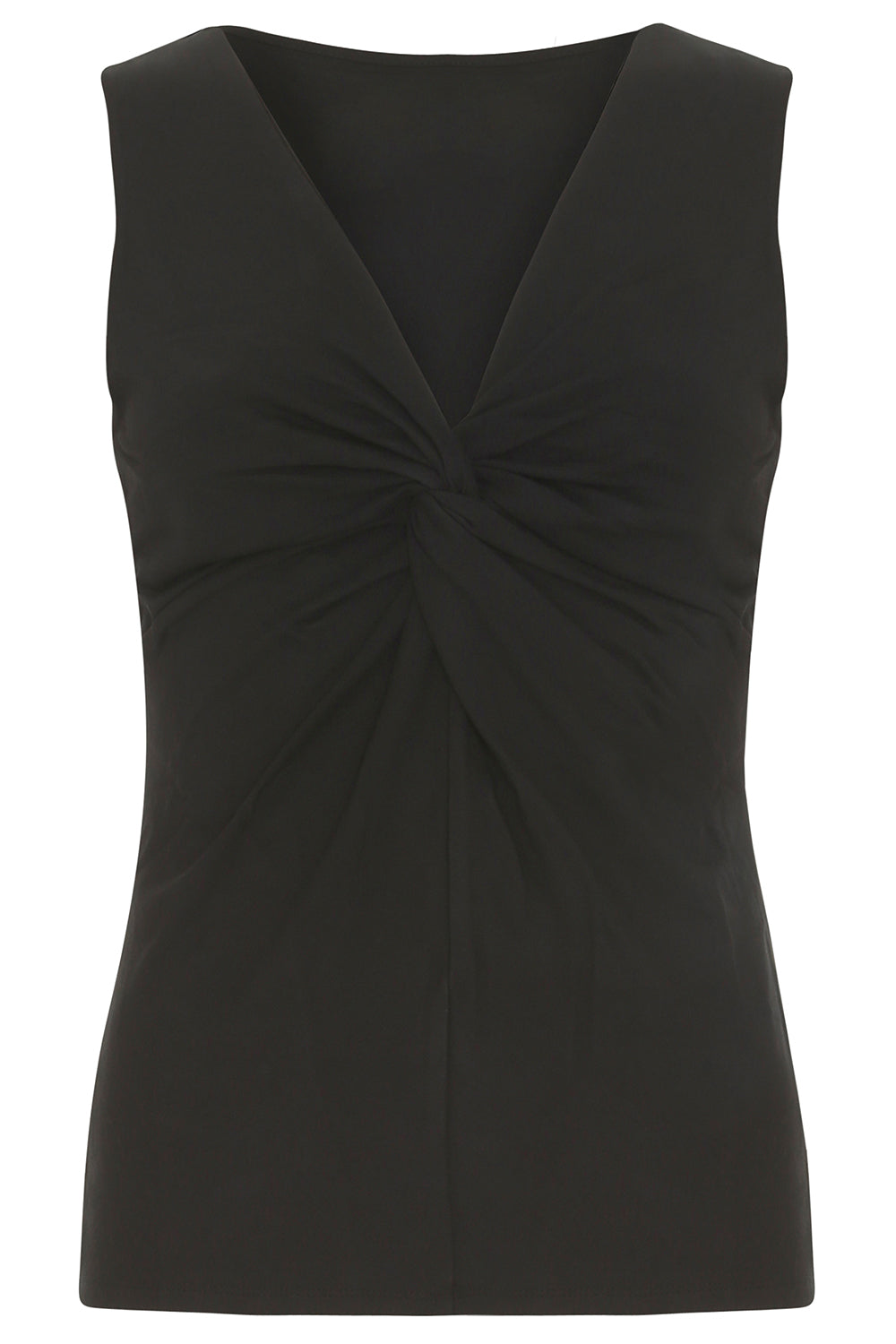 Bamboo Knot Fronted Vest Top