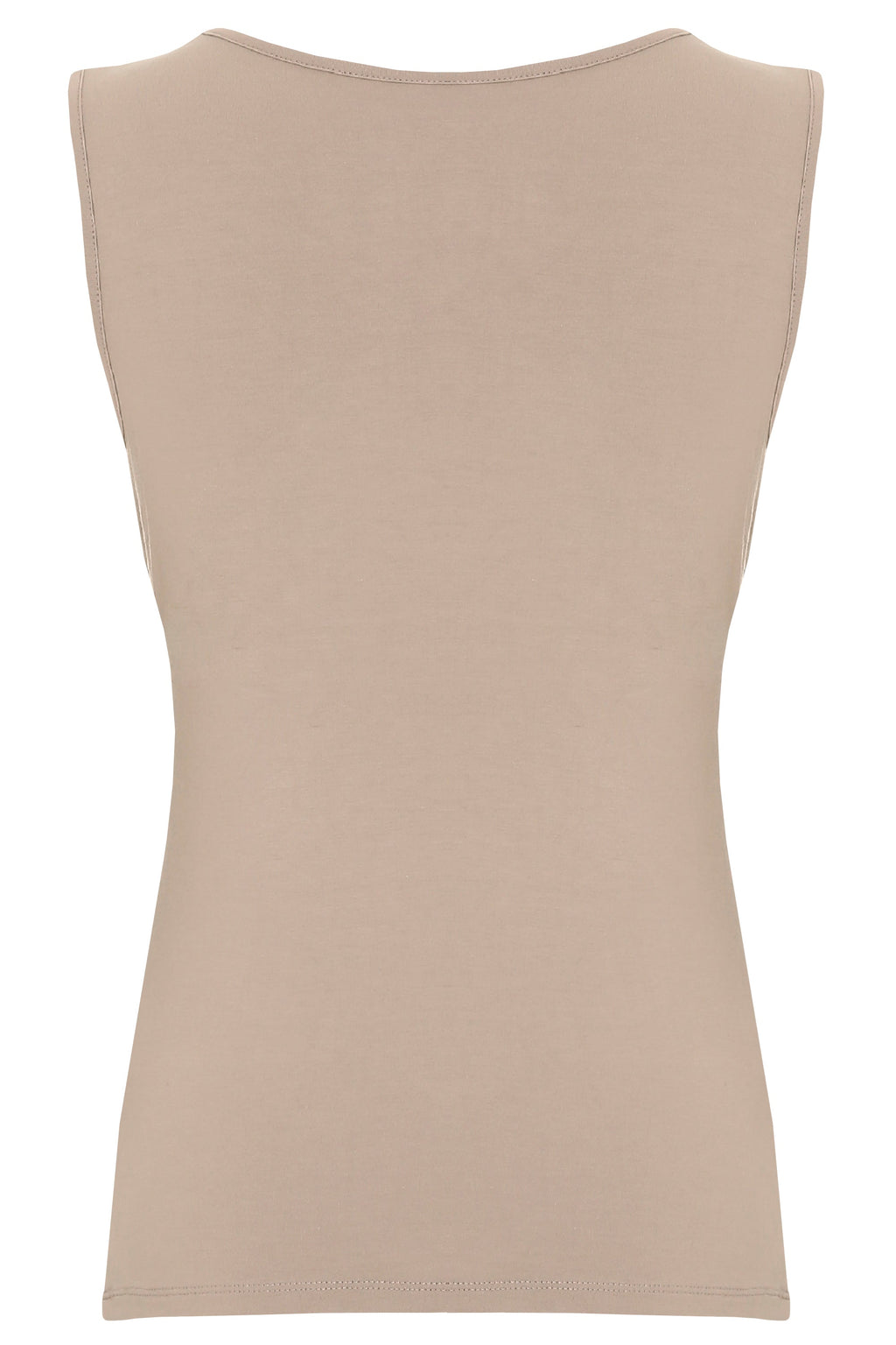 Bamboo Knot Fronted Vest Top