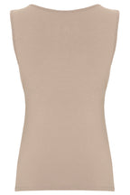 Bamboo Knot Fronted Vest Top