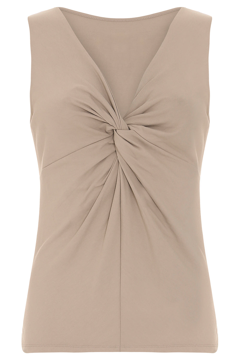 Bamboo Knot Fronted Vest Top