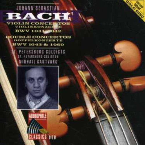 Mikhail Gantvarg: Bach J.S: VLN Ctos  ( CD )
