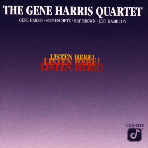 Gene Harris Quartet: Listen Here - CD