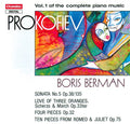 S. Prokofiev: Piano Music 1  ( CD )