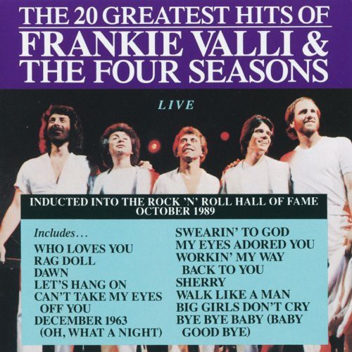 The Four Seasons: 20 Greatest Hits Live - CD