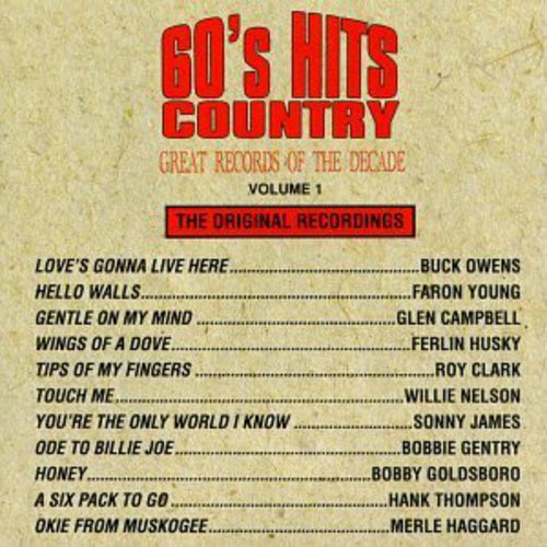 Various Artists: 60's Country Hits 1 / Various  ( CD )