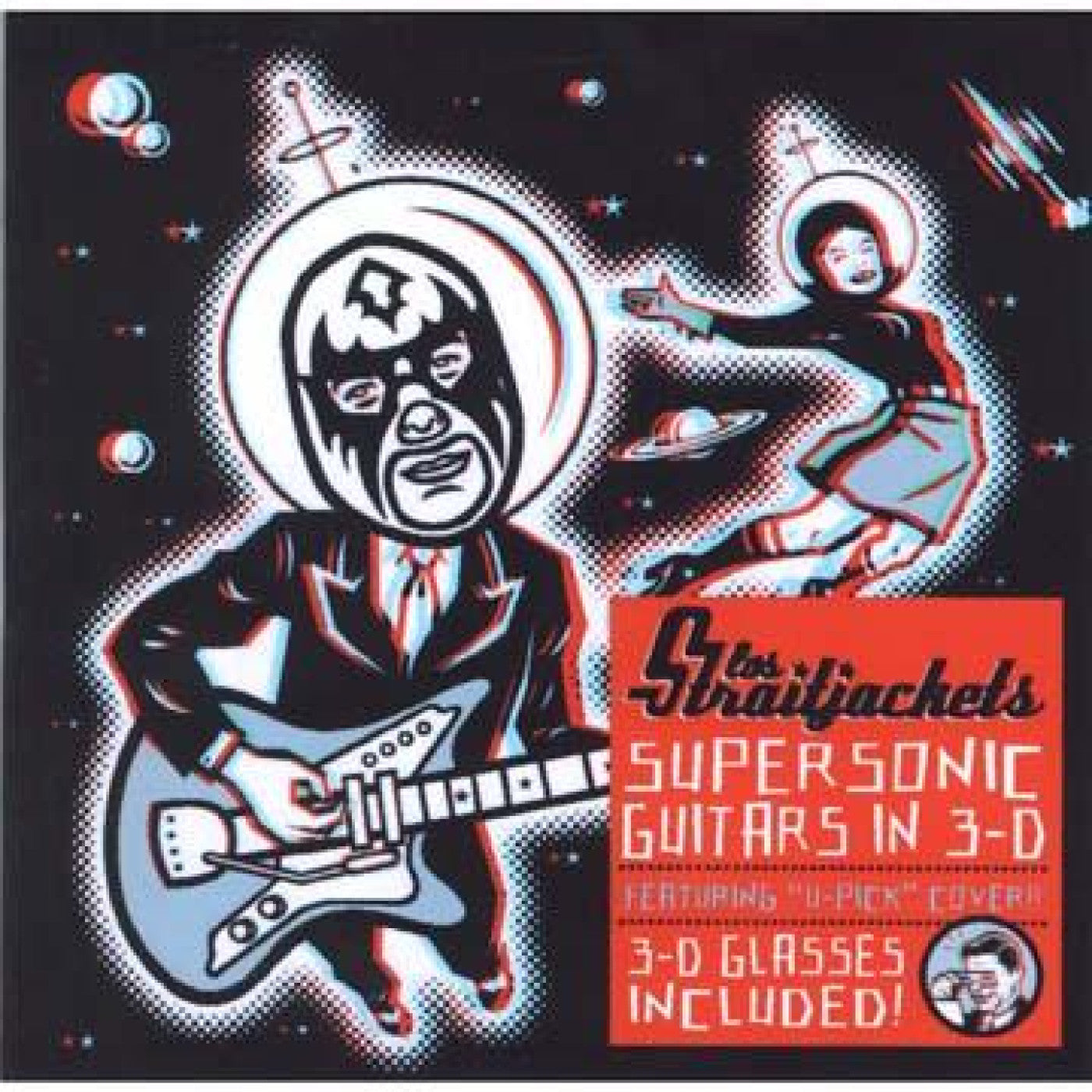 Los Straitjackets - Supersonic Guitars in 3-D ( VINYL )