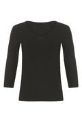 Bamboo Jersey V Neck T-Shirt