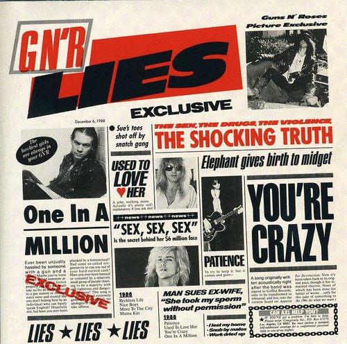 Guns N' Roses: G N R Lies - CD