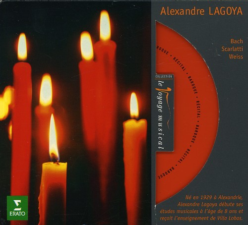 Alexandre Lagoya: Recital Works By Bach Scarlatti & Weiss  ( CD )