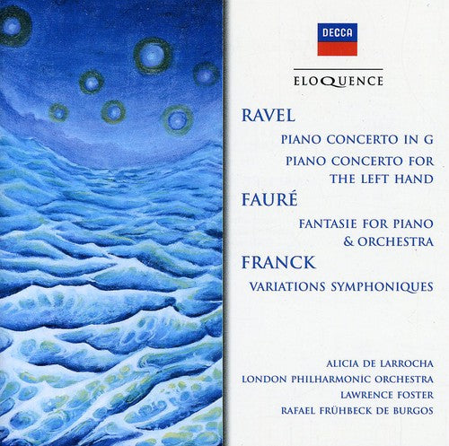 Ravel / De Larrocha / Foster / Burgos / Lpo: Ravel: Pno Cto in G Major / Pno Cto for Left Hand  ( CD )