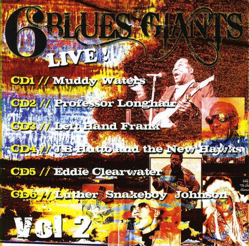 Various Artists: 6 Blues Giants Live 2 / Various  ( CD )