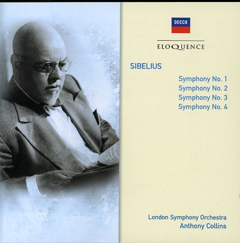 Anthony Collins: Eloquence: Symphonies Nos 1 2 3 & 4  ( CD )