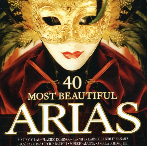 Various Artists: 40 Most Beautiful Arias / Various  ( CD )