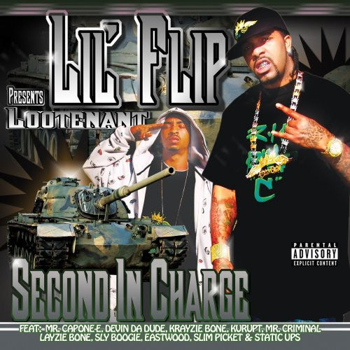 Lil' Flip Presents: Second in Command  ( CD )