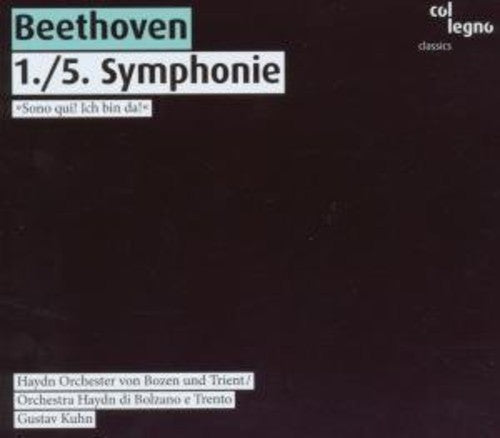 Ludwig van Beethoven: Symphonies 1 & 5  ( CD )