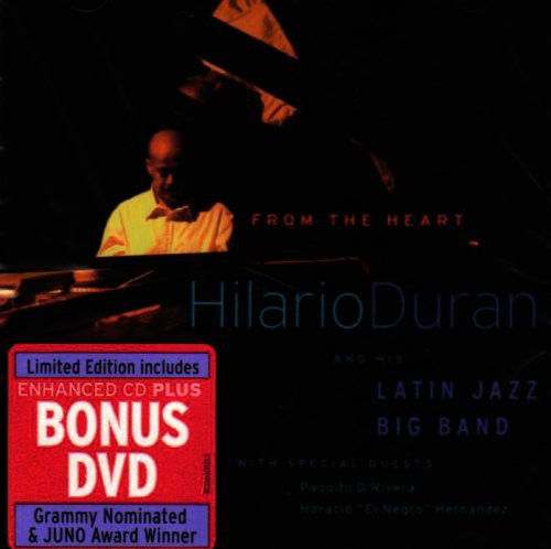 Hilario Duran & Latin Jazz Band: From the Heart - CD