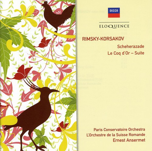Ansermet / Paris Conservatoire Orchestra: Eloq: Rimsky-Korsakov - Scheherazade / Le Cog D'or  ( CD )