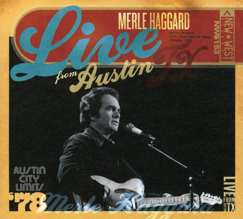 Merle Haggard: Live From Austin, Tx  ( CD )