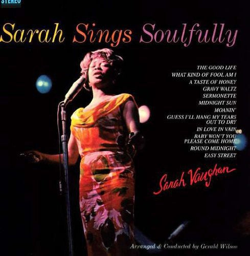 Sarah Vaughan: Sarah Sings Soulfully - VINYL