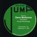 Dave McKenna: Pianodisc Private Recordings - CD