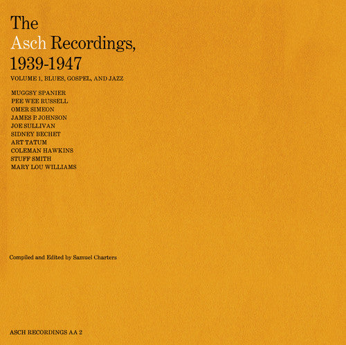 Various Artists: Asch 1939-1947 1: Blues / Various - CD