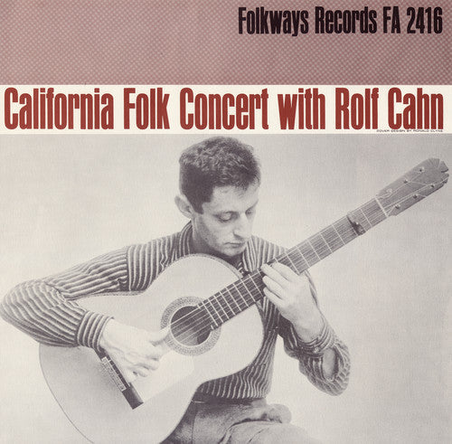 Rolf Cahn: California Concert with Rolf Cahn  ( CD )