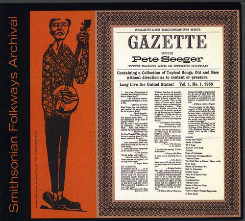 Pete Seeger: Gazette, Vol. 1  ( CD )