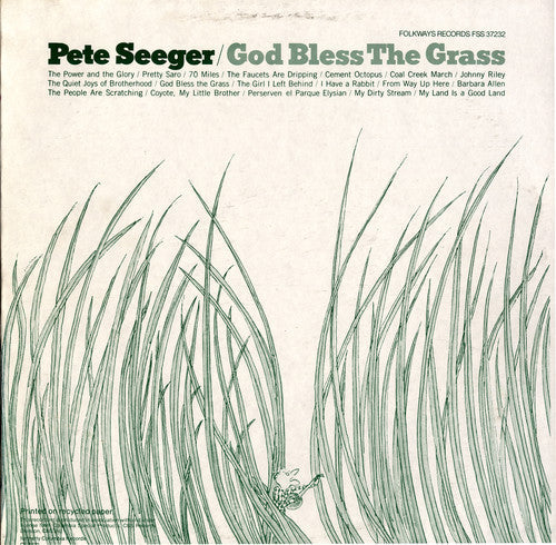 Pete Seeger: God Bless the Grass  ( CD )