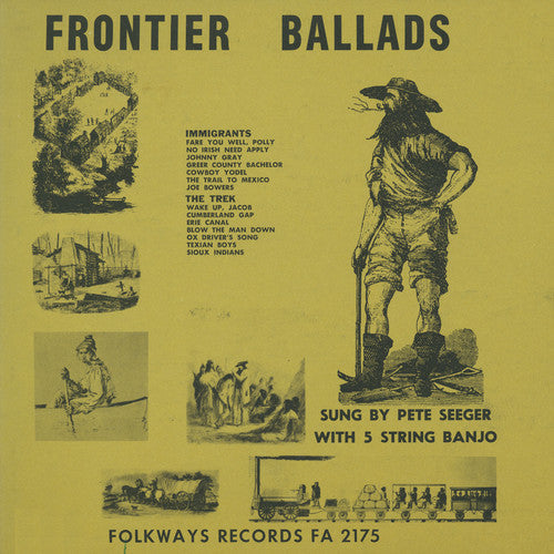 Pete Seeger: Frontier Ballads  ( CD )