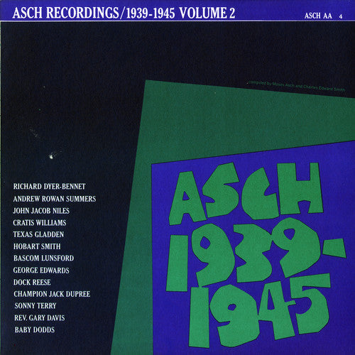 Various Artists: Asch Recordings 2 1939-45 / Various  ( CD )