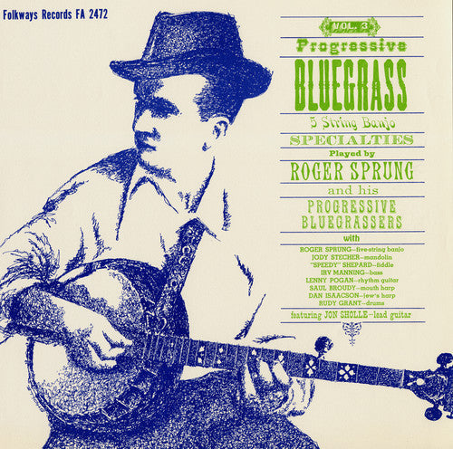 Roger Sprung: Progressive Bluegrass, Vol. 3  ( CD )