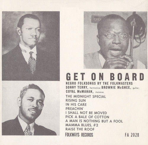 Sonny Terry: Get on Board: Negro Folksongs By the Folkmasters  ( CD )