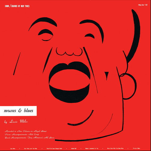 Lizzie Miles: Moans and Blues - CD