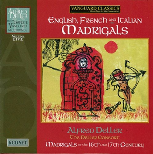 Alfred Deller: Madrigals: Complete Deller 5  ( CD )
