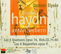 Quatuor Elysee: Les 6 Quatuors / Les 6 Bagatelles  ( CD )