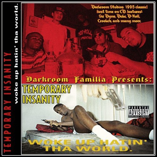 Temporary Insanity: Woke Up Hatin Tha World  ( CD )