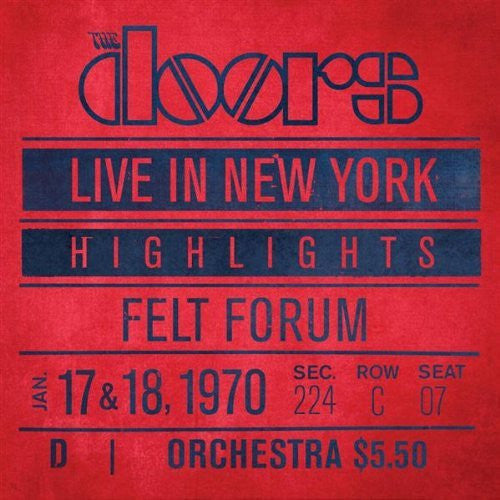 The Doors - Live in New York ( VINYL )