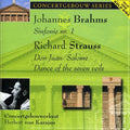 J. Brahms & Strauss, R.: Brahms: Sym No 1 / Strauss: Don Juan  ( CD )