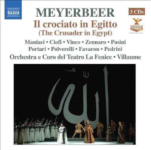 Emmanuel Villaume: Crusader in Egypt  ( CD )