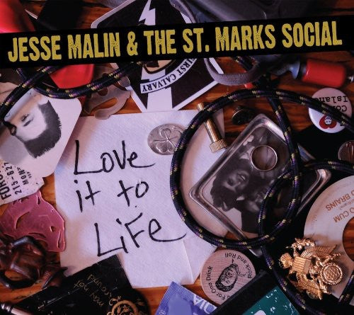 Jesse Malin & the st. Marks Social: Love It To Life  ( CD )