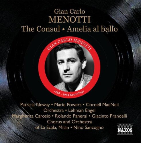 Nino Sanzogno: Menotti: The Consul  ( CD )