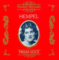Frieda Hempel: Great Singers: Operatic Arias (1910-1935)  ( CD )