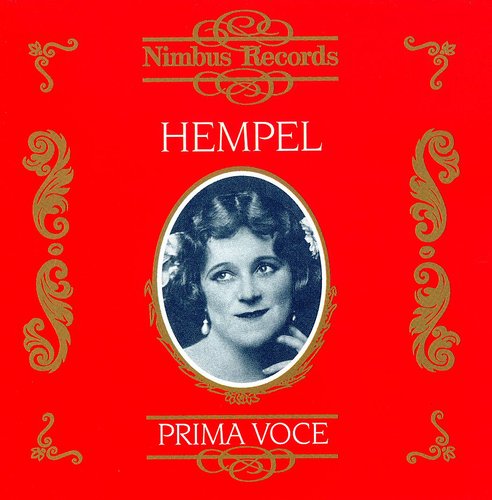 Frieda Hempel: Great Singers: Operatic Arias (1910-1935)  ( CD )