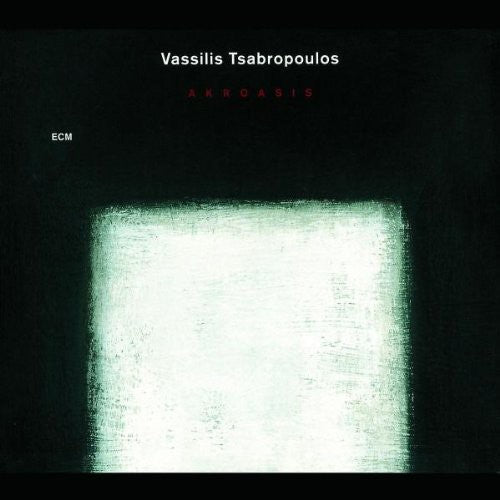Vassilis Tsabropoulos: Akroasis  ( CD )