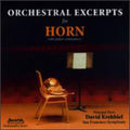David Krehbiel: Orchestral Excerpts for Horn  ( CD )