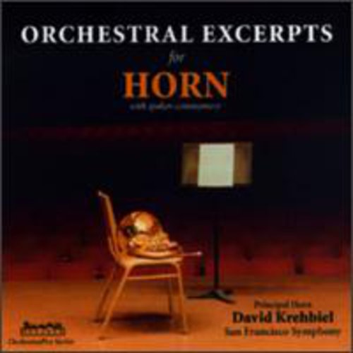 David Krehbiel: Orchestral Excerpts for Horn  ( CD )