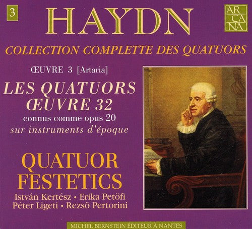 Festetics Quartet: Collection Complete Des Quatuors 3  ( CD )