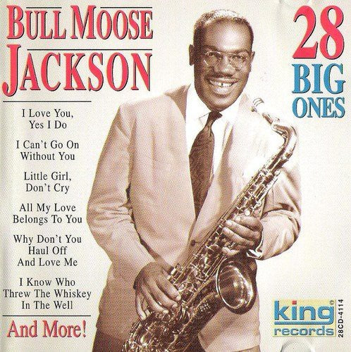 Bull Moose Jackson: 28 Big Ones  ( CD )