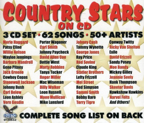 Various Artists: Country Stars On CD  ( CD )